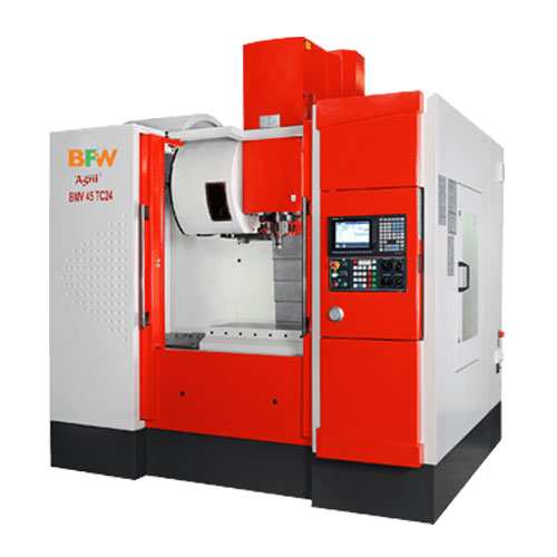 Vertical Machining  Center - BMV45+ 

This machine was built to enhance the productivity of the manufacturing industry. It has fixed column technology and modular design. It is capable of handling coolant and chips.