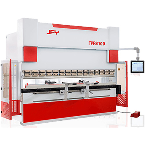 TPR8 Series
CNC Pressbrake

 

A high-performance bending machine from JFY, market leader among Chinese CNC machines. High stability and reliability: Optimized machine body with high rigidity Significantly more...